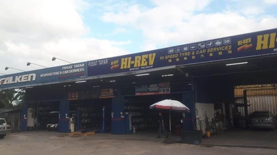 kedai tayar terbaik di banting untuk servis berkualiti