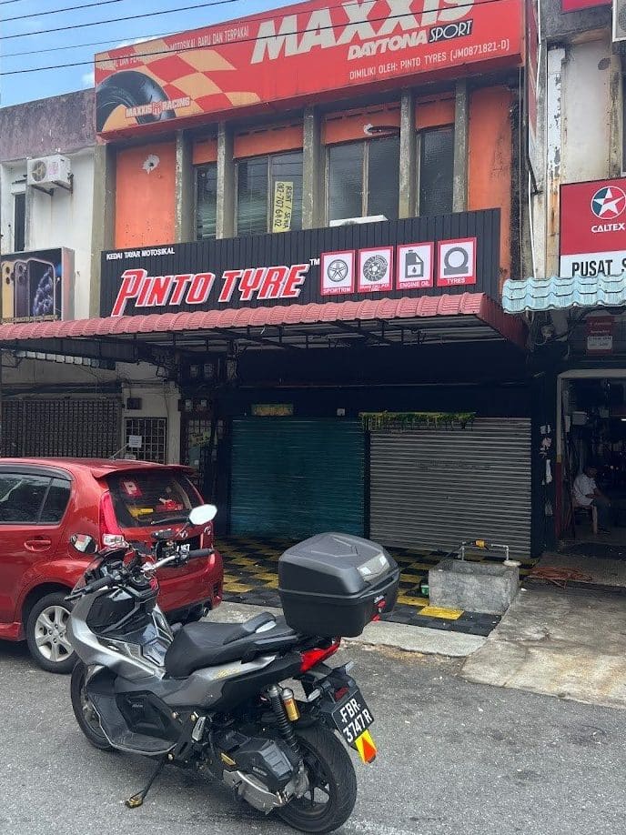 pinto tyres kedai accessories motor johor bahru