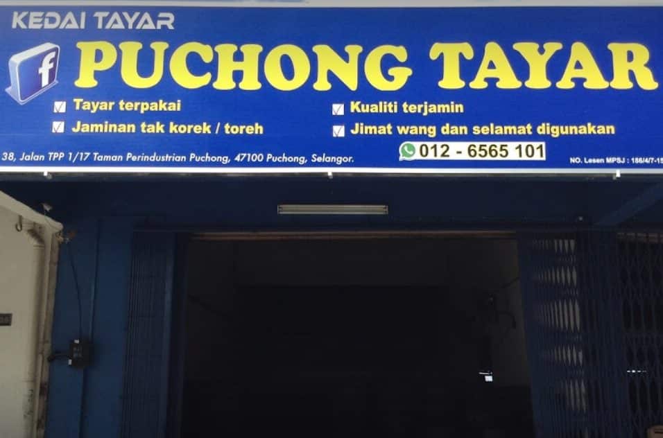 puchong tayar tth tyre