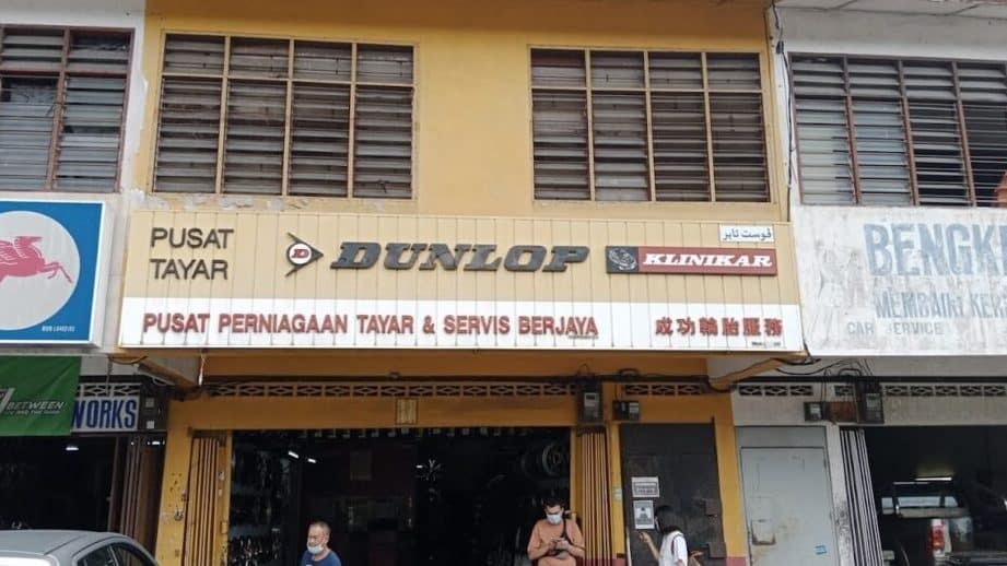 Pusat Perniagaan Tayar & Servis Berjaya 1 pusat perniagaan tayar servis berjaya