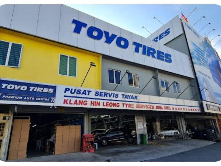 pusat servis tayar leong hin