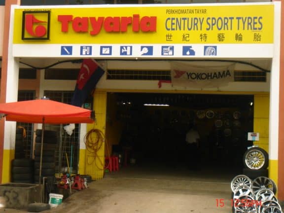 TAYARIA - CENTURY SPORT TYRES (Labis) 1 tayaria century sport tyres labis